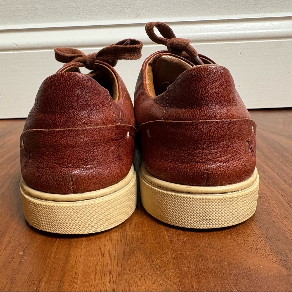 Frye Ivy Low Lace Leather Sneakers - Picture 8 of 11